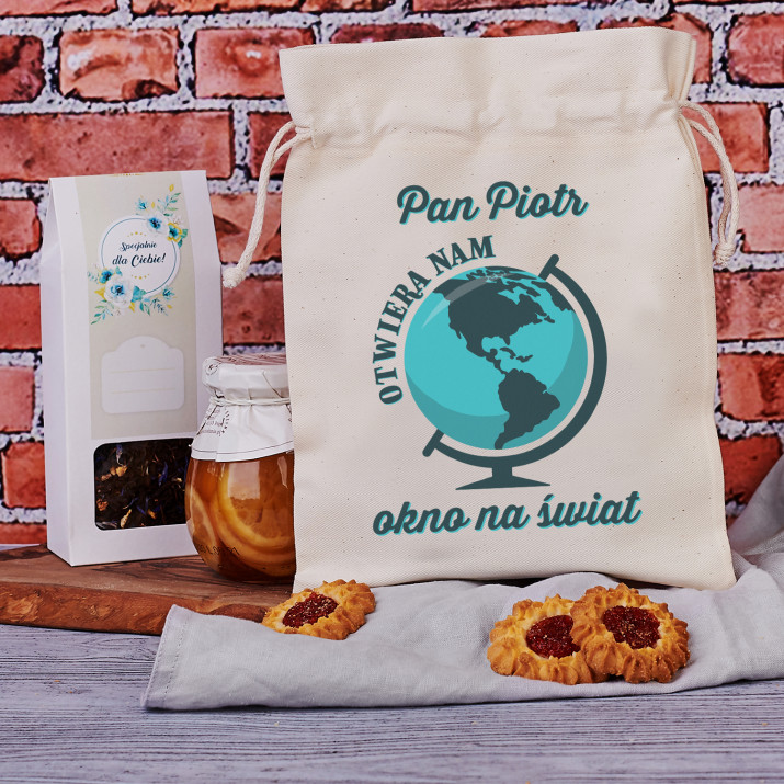 Otwiera nam okno na świat - Zestaw Herbaciany w Woreczku